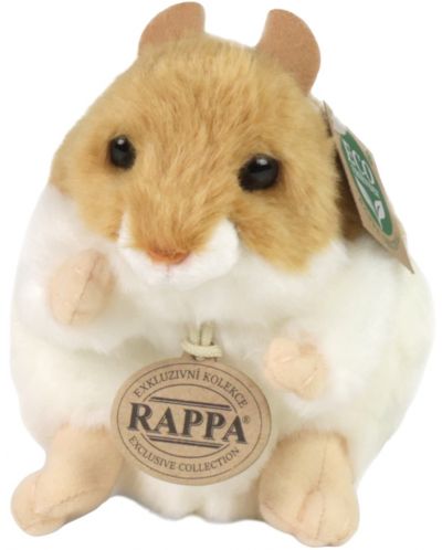 Плюшена играчка Rappa Еко приятели - Хамстер, 13 cm - 2