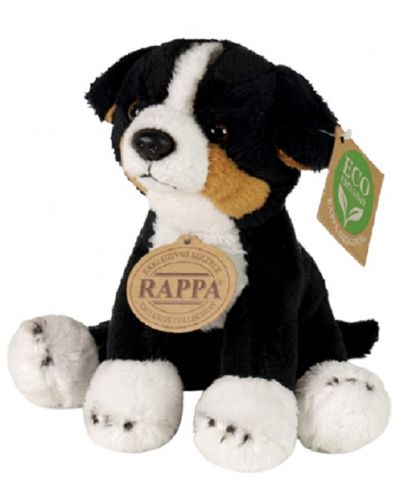 Плюшена играчка Rappa Еко приятели - Бернско планинско куче, 15 сm - 1