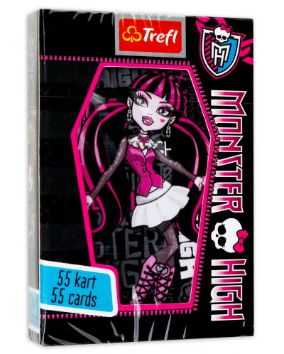 Детски карти за игра Trefl - Monster High - 1