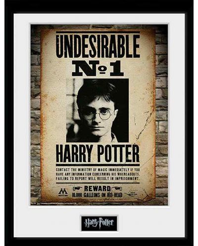 Плакат с рамка GB eye Movies: Harry Potter - Undesirable No.1 - 1