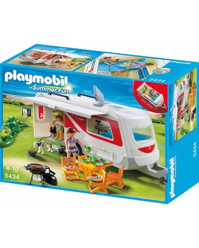 Конструктор Playmobil - Семейна каравана