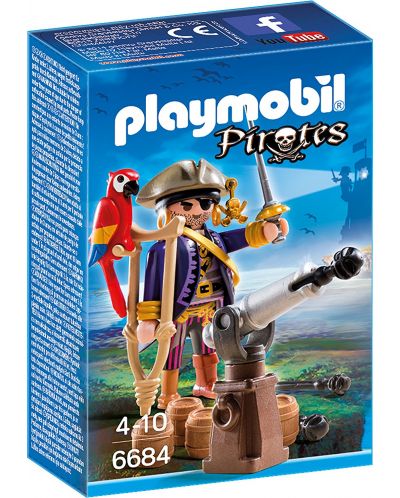 Фигурка Playmobil - Капитан на пиратите - 1