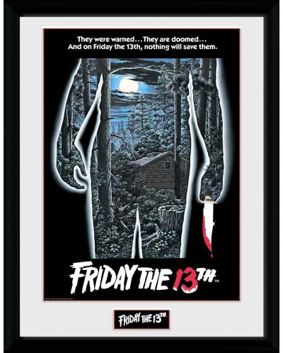 Плакат с рамка GB eye Movies: Friday The 13th - Cover Art - 1
