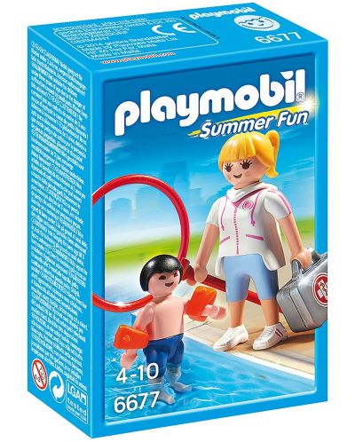 Фигурки Playmobil - Спасител на басейн - 1