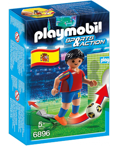 Фигурка Playmobil Sports & Action - Футболист на Испания - 1