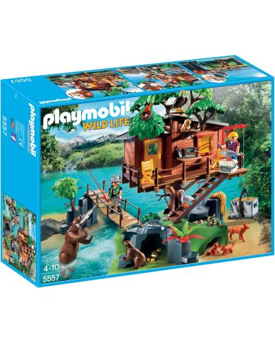 Конструктор Playmobil Wild Life - Къщичка на дървото за живот сред природата