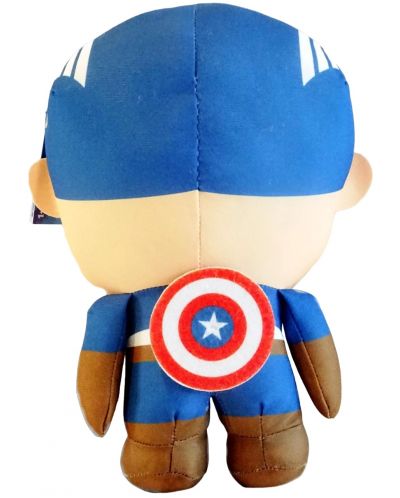 Плюшена фигура Sambro Marvel: Avengers - Captain America (with sound), 28 cm - 2