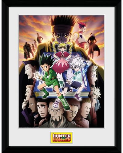 Плакат с рамка GB eye Animation: Hunter X Hunter - Book - 1