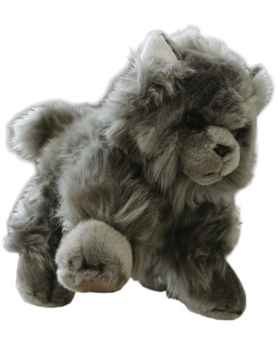 Плюшена играчка Silky - Персийска котка, сива, 23 cm - 1