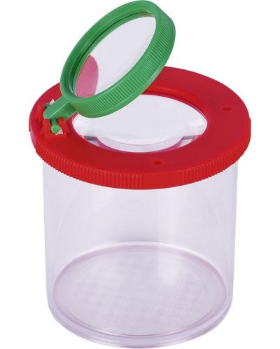 Пластмасова кутийка за насекоми с лупа Goki - 1