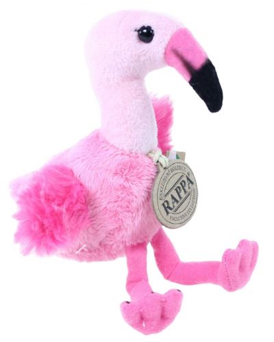 Плюшена играчка Rappa Еко приятели - Фламинго, 15 cm - 1