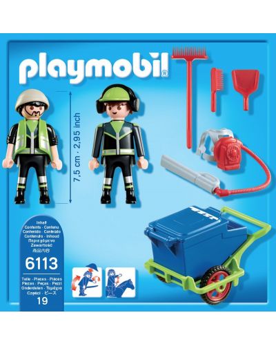 Комплект фигурки Playmobil City Action - Чистачи - 3