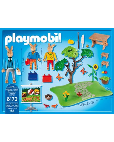 Комплект фигурки Playmobil Easter - Училище за великденски зайчета - 3