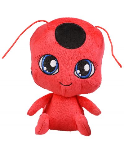 Плюшена играчка Bandai - Мега-чудесата на Калинката и Черния котарак, Калинката