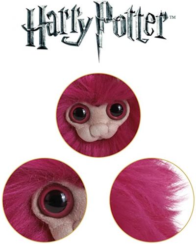 Плюшена фигура The Noble Collection Movies: Harry Potter - Pink Pygmy Puff, 15 cm - 3