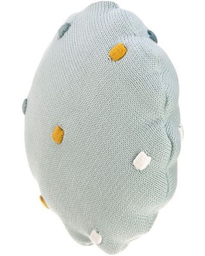 Плетена възглавница Lassig - Dots, 25 х 25 cm, мента - 2