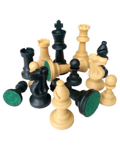Пластмасови фигурки за шах Modiano, 9.5 cm - 1