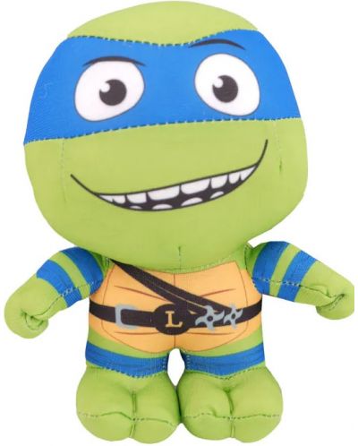 Плюшена играчка TMNT Mutant Mayhem - Leonardo, 18 cm  - 1