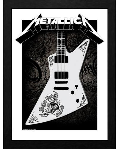 Плакат с рамка GB Eye Music: Metallica - Papa Het Guitar - 1
