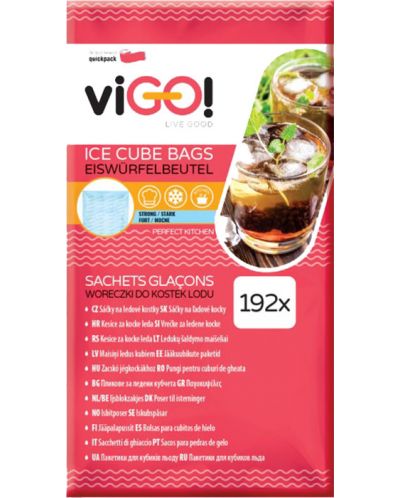 Пликове за лед viGО! - Standard, 192 кубчета - 1