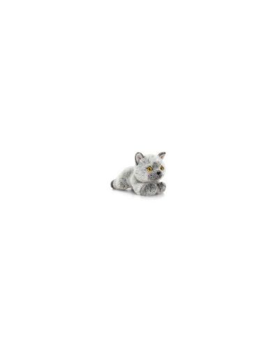 Плюшена играчка Keel Toys - Британска сива късокосместа котка, 30 cm - 1