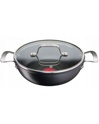 Плитка тенджера Tefal - Unlimited G2557172, 26 cm, черна - 1