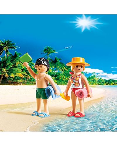 Фигурки Playmobil - Двойка туристи на плажа - 3