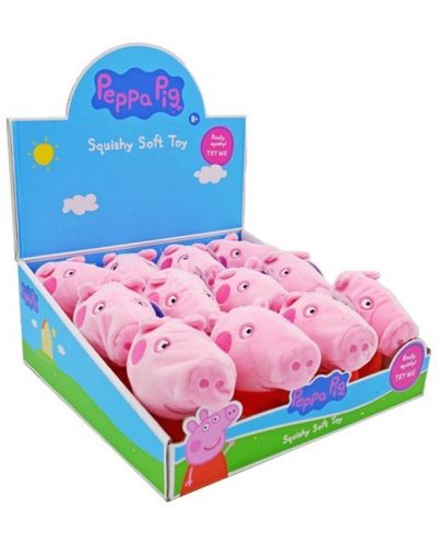 Плюшена играчка Peppa Pig - Прасенцето Пепа, 11 cm - 3