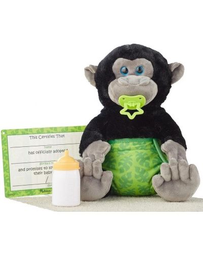 Плюшена играчка Melissa and Doug - Бебе горила - 1