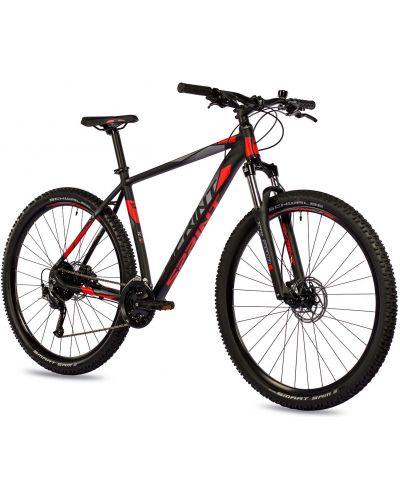 Планински велосипед със скорости SPRINT - Maverick, 29", 480 mm, черен/червен - 2