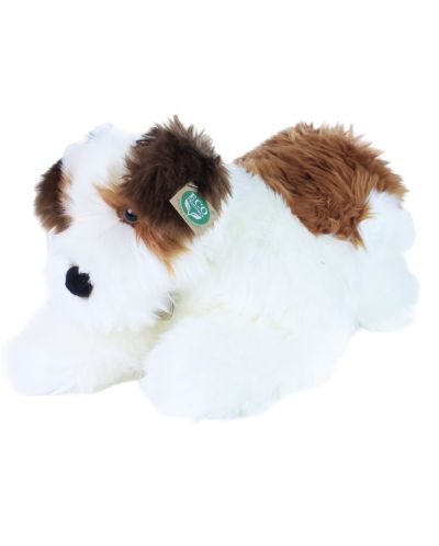 Плюшена играчка Rappa Еко приятели - Куче Ши Цу, лежащо, 45 cm - 2