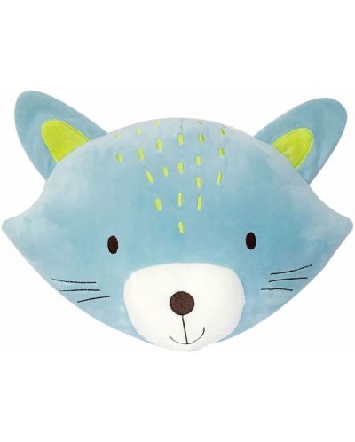 Плюшена възглавница-играчка KikkaBoo - Kit the Cat - 1