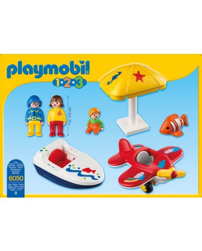 Комплект фигурки Playmobil 1.2.3 - Забава на открито - 3