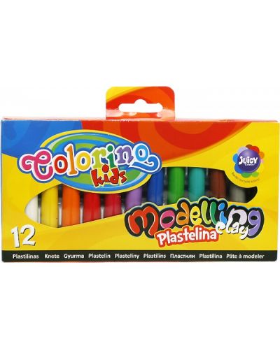 Пластилин Colorino Kids - 12 цвята - 1