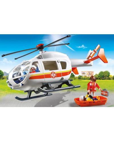 Комплект фигурки Playmobil - Хеликоптер-линейка - 3