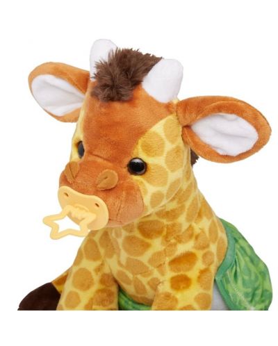 Плюшена играчка Melissa & Doug - Бебе жираф, с принадлежности - 3