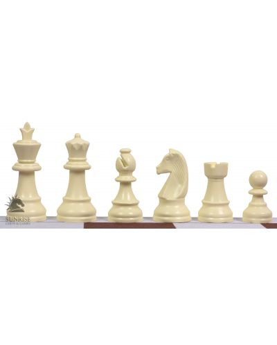 Пластмасови фигури за шах Sunrise - King, 65 mm - 2