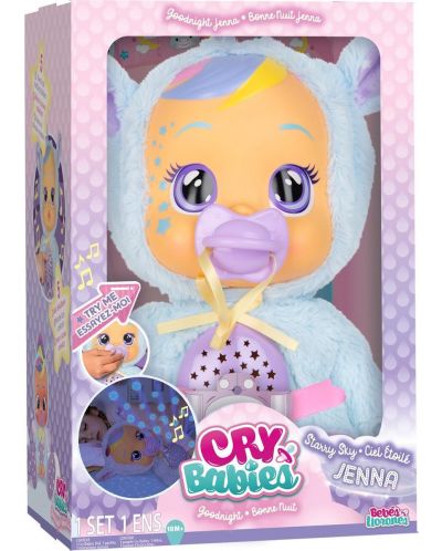 Плачеща кукла със сълзи IMC Toys Cry Babies - Джена, Звездно небе - 2