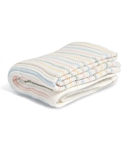 Плетено одеяло Mamas & Papas - Soft Pastel, 70 х 90 cm - 1