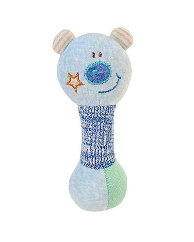 Плюшена играчка с пищялка Babyono - Мече