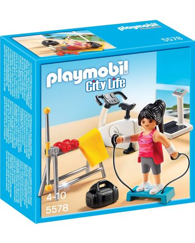 Комплект фигурки Playmobil City Life - Фитнес
