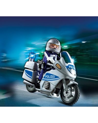 Фигурка Playmobil City Avtion - Полицай с мотор - 3