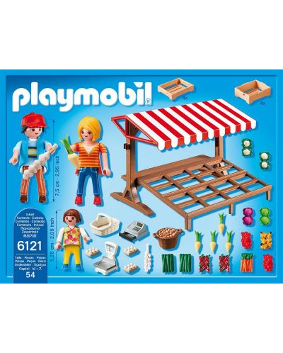 Комплект фигурки  Playmobil Country - Фермерски пазар - 2