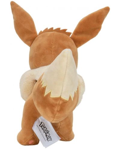 Плюшена фигура Jazwares Games: Pokemon - Eevee (Ver. 01), 20 cm - 5