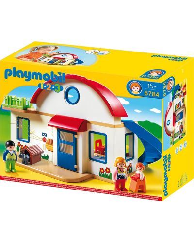 Конструктор Playmobil 1.2.3 - Къща в покрайнините - 1