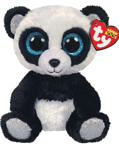 Плюшена играчка Ty Toys - Панда Bamboo, 15 cm - 1