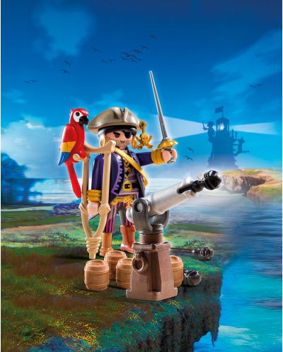 Фигурка Playmobil - Капитан на пиратите - 2