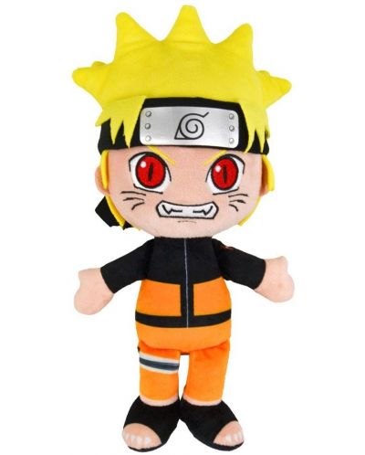 Плюшена фигура POPBuddies Animation: Naruto Shippuden - Naruto Uzumaki (Nine Tails Unleashed), 29 cm - 1