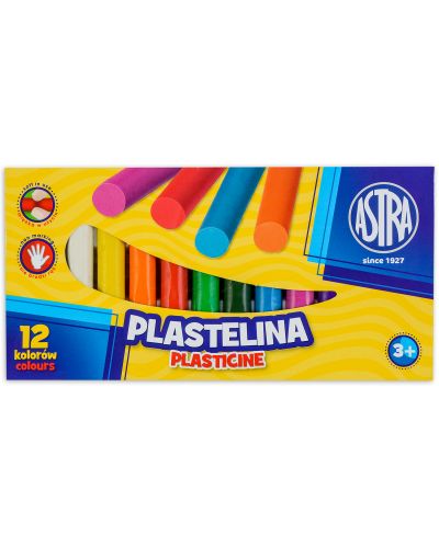 Пластилин Astra - 12 цвята - 1
