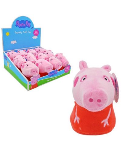 Плюшена играчка Peppa Pig - Прасенцето Пепа, 11 cm - 2